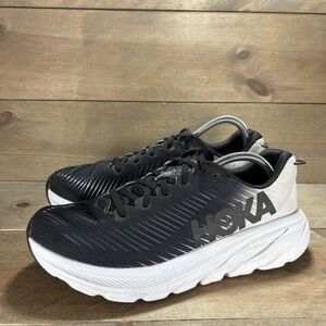 hoka rincon 3 womens size 9 shoes black athletic running sneakers